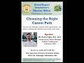 Choosing the Right Career Path Speaker Mr. Rahul Vikhe (Global Nagari Foundation USA)