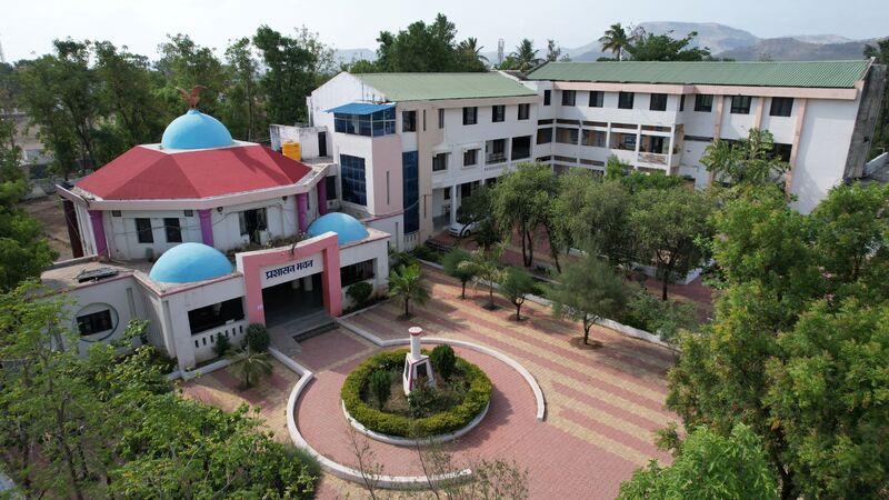 Areal View of College Administration Building